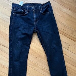 Levi's Mens Zipper Fly 502 Blue Jeans 31W 32L